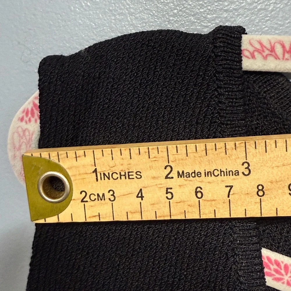 Vintage St. John Evening by Marie Gray Black Knit Cocktail Dress Women’s Size 10 - Picture 8 of 8